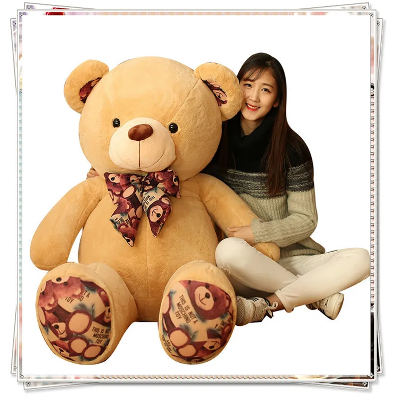 

Teddy bear big calico critters toys for children kawaii plush life size teddy bear p spongebob teddy valentine's day gifts