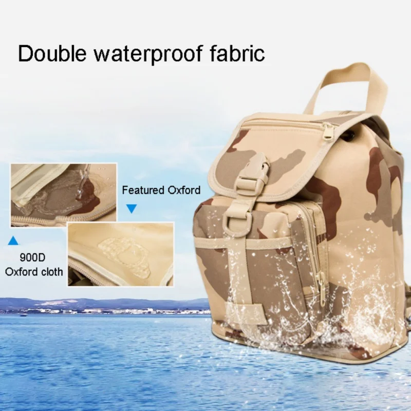 

Mini Multifunctional Tactical Bag Outdoor Mountaineering Backpack Large Capacity For Travel Hiking Camping Sports Backpack