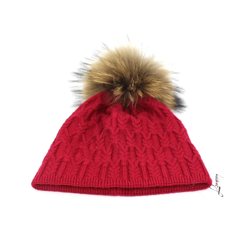 Lanxxy шапка из натурального меха женская шапка с помпоном для девочек шлепанцы с помпоном помпон зимние шапки для женщин