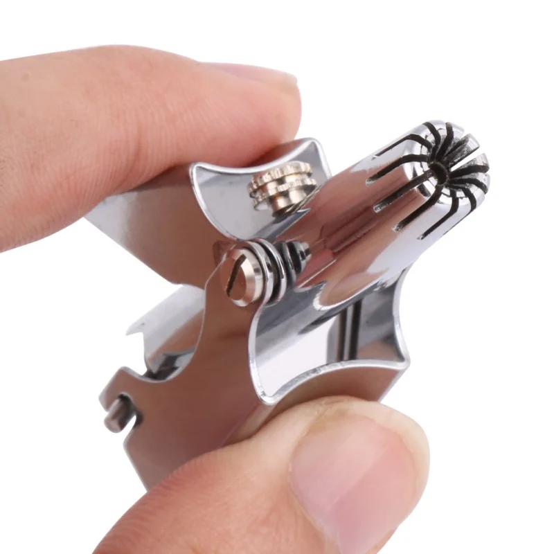 Новое ручное мытье Vibrissa устройство оптом механический триммер для волос в носу бритье и удаление волос Горячая Распродажа