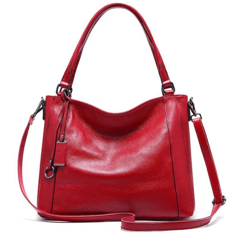 

Leather handbags summer new European and American fashion handbags ladies handbags shoulder bag Messenger bag