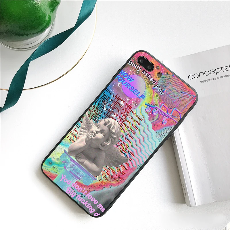 Babaite Medusa Vaporwave Glitch Art Cover Black Soft Shell Phone Case for iPhone 5 5Sx 6 7 7plus 8 8Plus X XS MAX XR 10 Case Babaite Medusa Vaporwave Glitch Art Cover Black Soft Shell Phone Case for iPhone 5 5Sx 6 7 7plus 8 8Plus X XS MAX XR 10 Case