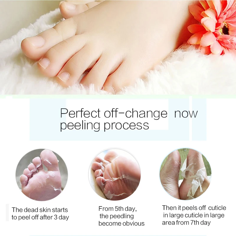 2 piezas/1 par removedor de piel muerta pies máscara exfoliante pies calcetines pedicura Peeling de pies de bebé máscara pie pelado máscara TSLM2 2 piezas/1 par removedor de piel muerta pies máscara exfoliante pies calcetines pedicura Peeling de pies de bebé máscara pie pelado máscara TSLM2