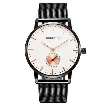 

Top Brand CURDDEN Minimalist Male Watches Men Stainless Steel Fashion Watch Mens Business Gold Erkek Saat Relogio Masculino 6988