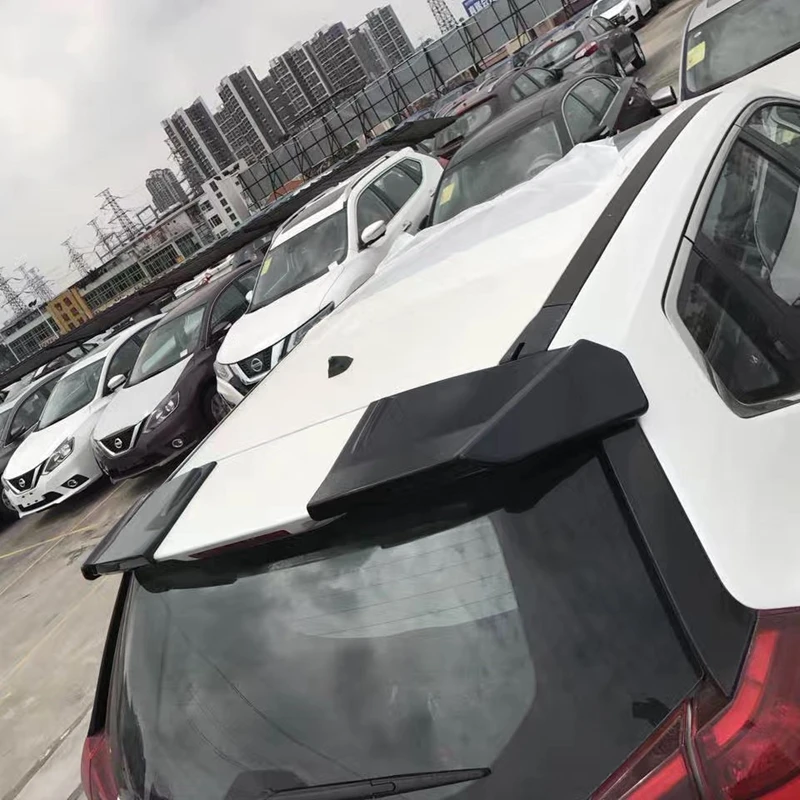 Для Nissan X-Trail Rogue T32 Автомобильный багажник для губ задний Аэро дополнительный спойлер крыло крышка отделка жемчуг Белый Черный
