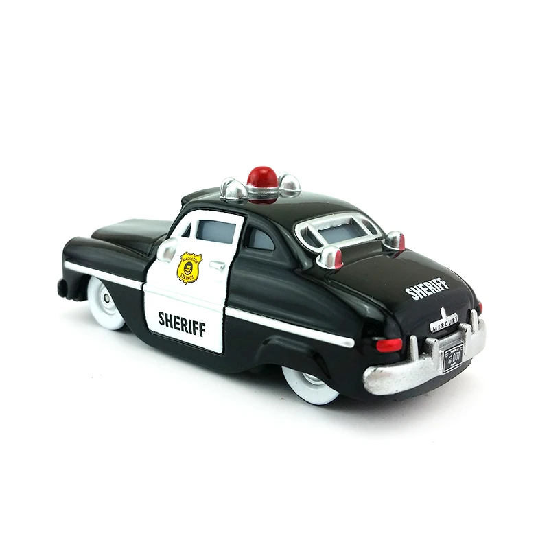 Disney Pixar Cars sherif 1:55 металл литье под давлением развивающие игрушки модель
