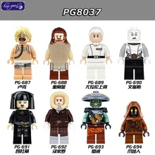 HAO GAOLE 80 шт./партия PG8037 Luna Han solo enpo Jawa Embo фигурка коллекция строительные блоки детские игрушки