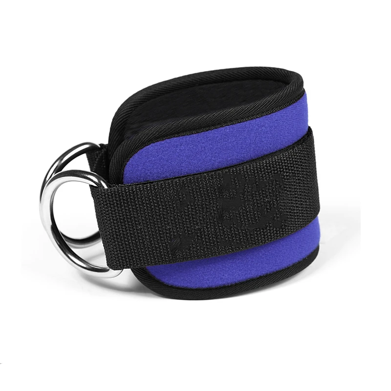 Black Blue Red Fitness Ankle Straps Practical Exercise Ankle Cuffs Padded Ankle Strap for Legs Abs and Gluteus Exercises (20)