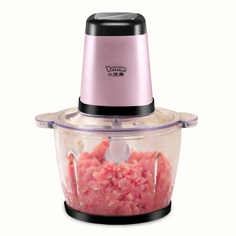 

2L Commercial Electric Blender Minced Garlic Auxiliary Food Mixing Machine Chopping Chili Household Multi-purpose Meat Grinder