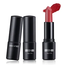 12 цветов Губная помада Увлажняющий водонепроницаемый долговечный Матовый наклейка в форме губ для губ; естественный цвет Косметика для макияжа DQ69