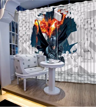 

New European Cartoon Blackout 3D Curtain Custom Children's Curtain for Living Room Kids CL-DLM736