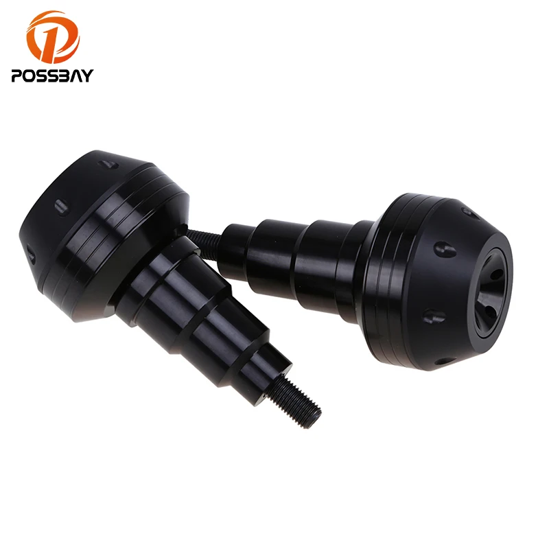 

POSSBAY Universal Motorcycle Frame Sliders Anti Crash Protector Sliders for Honda Yamaha FZ6/600 YZF Scooter Falling Protect