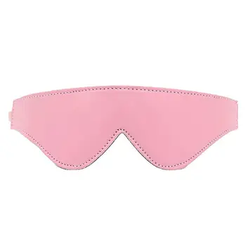 

Sleeping Eye Mask Black PU Sexy Eyeshade Travel Relax Eye Patch Mask Props