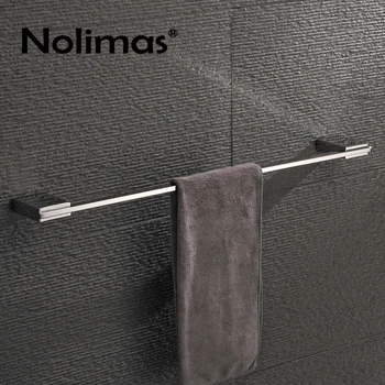 

SUS 304 Mirror Polished Stainless Steel SingleTowel Bar Square Towel Rack Wall Mounted Towel Holder Bathroom Accessories