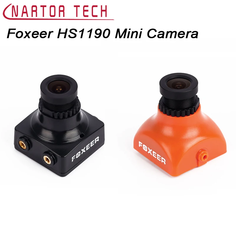 Новое поступление 1 шт. foxeer hs1190 обновлен hs1177 600TVL PAL NTSC CCD 2.8 мм Мини Камера для FPV-системы