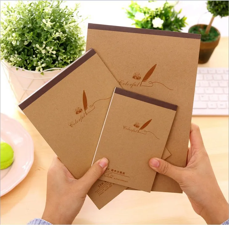 

18K creative stationery items draft paper scribble paper graffiti blank book