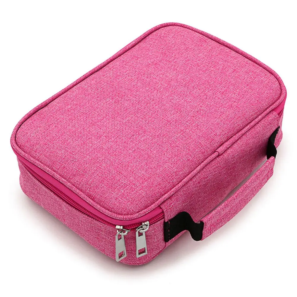 Online 72 halter Stift Farbige Bleistift Fall Schule Multi funktions Hoher Kapazität Zipper Bleistift Tasche Für Studenten Kunst Liefert