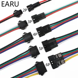 10 - Pair Multi - Pin Plug Socket Wire Connectors - 5P