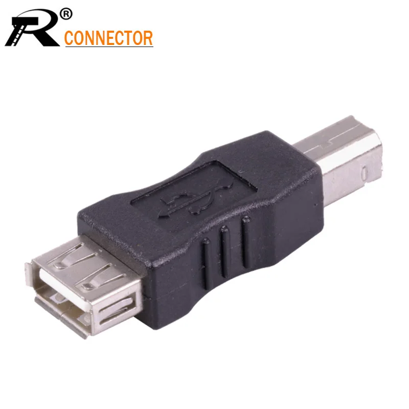 

USB2.0 A TYPE Female to USB B male plug adapter for printer device USB AF TO USB BM Printer usb connector 20pcs/lot