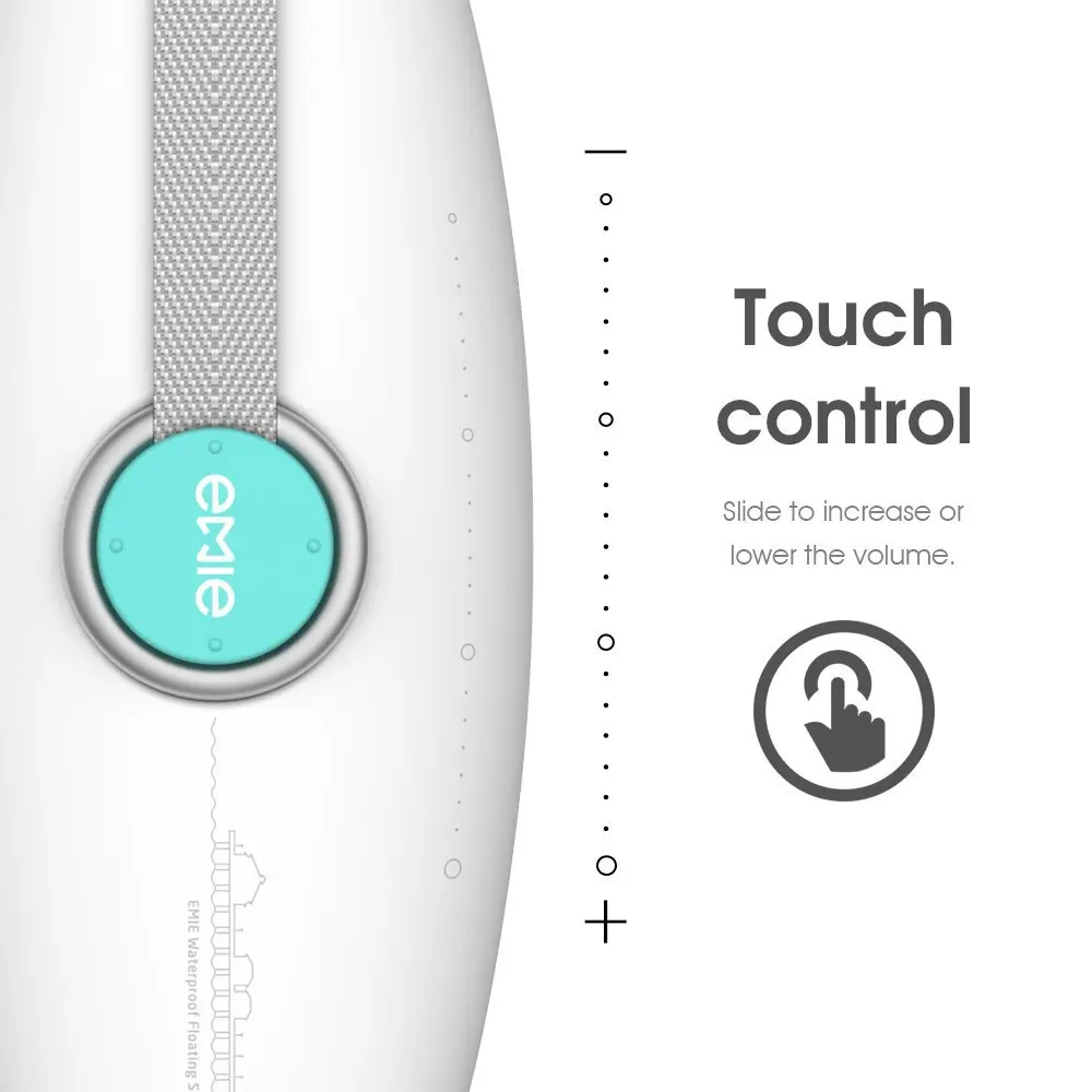 Emie Solo Surf плавающей Bluetooth Динамик двойной Водонепроницаемый Портативный душ