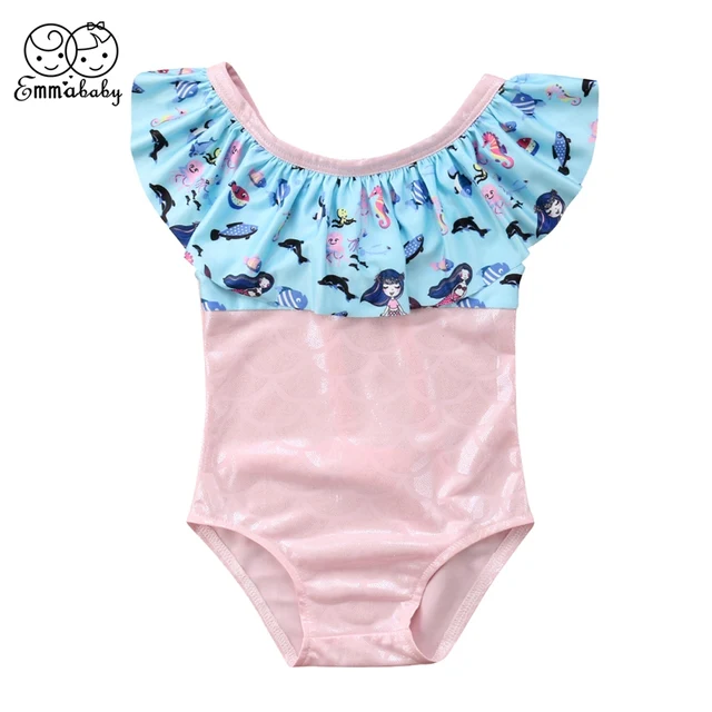 Cheap 1-6T Princess Kids Baby Girls Summer Cats Print Ruffles Swimwear Swimsuit Bikini Set One-Piece Suits Cheap 1-6T Princess Kids Baby Girls Summer Cats Print Ruffles Swimwear Swimsuit Bikini Set One-Piece Suits