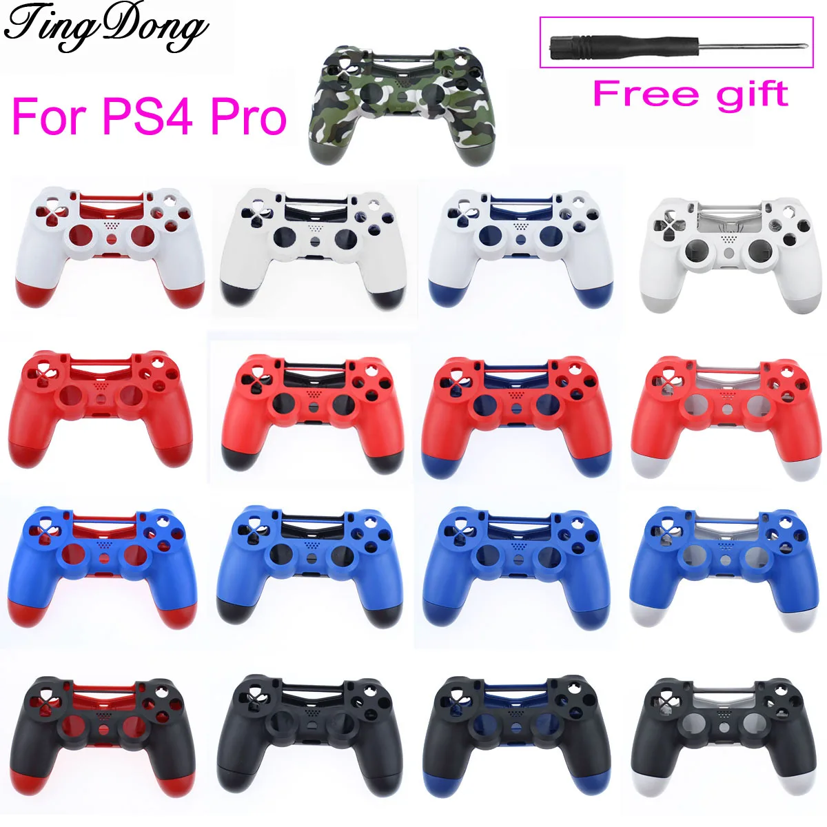 Замена Корпус Оболочка Чехол Крышка для JDM 040 Playstation 4 PS4 тонкий поляризационный