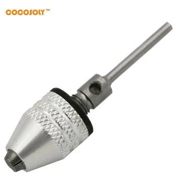 

0.3-4mm Mini Drill Chuck Adapter Converter w/2.35mm Connecting Shaft Electric Grinding Engraving Machine Conversion Drill Chuck