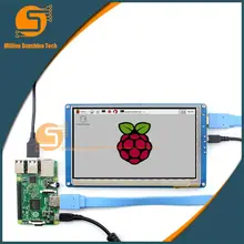 Raspberry pi 2 LCD display touch screen 7inch HDMI LCD (B), supports various systems