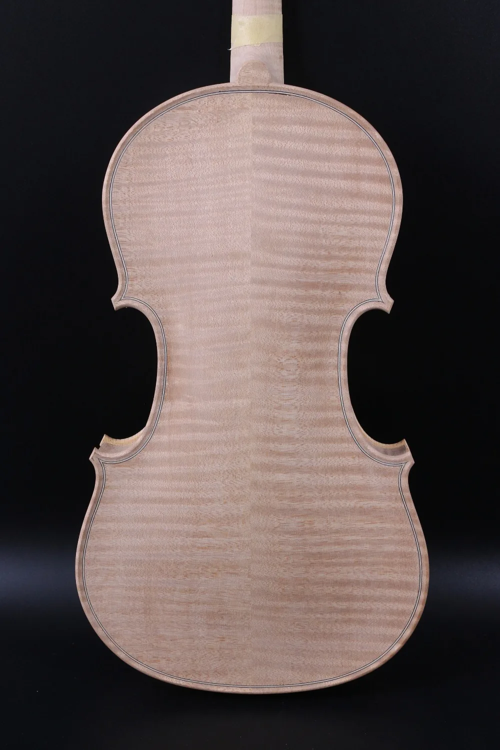 

4/4 Violin Guarneri model in white flamed maple back spruce top all handmade Advance and professiona. maple wood Side and nec