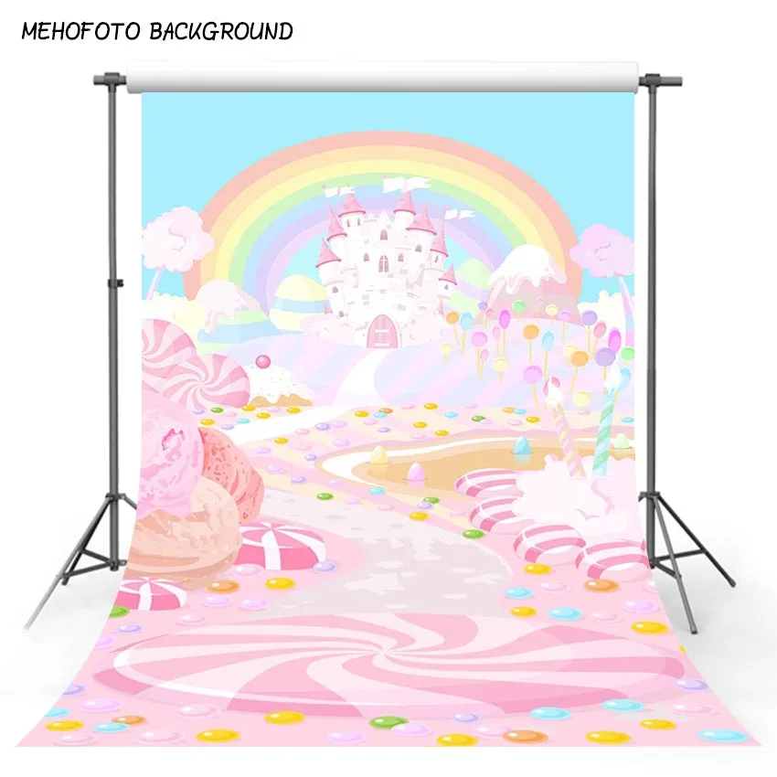 5X7ft фотофоны для детской фотосъемки конфетный бар детский Фотофон