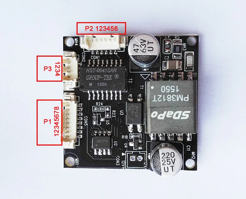 Плата модуля PoE 48 В для системы видеонаблюдения|board board|board moduleboard camera |