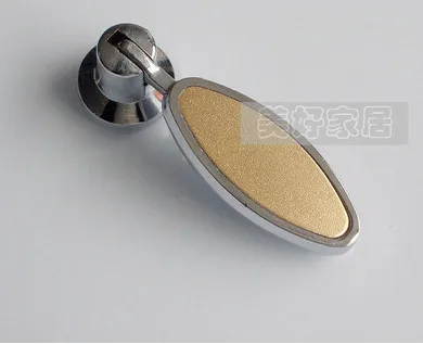 

A01 Furniture Handle & Knob Light silver sand closet doorknob pendant cabinet Zinc alloy handle modern single hole 56MM