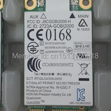 Qualcomm Gobi2000 мини PCI-express 3g EV-DO HSDPA WCDMA WLAN карта gps UN2420 GOBI2000 для hp 2540P 8440p