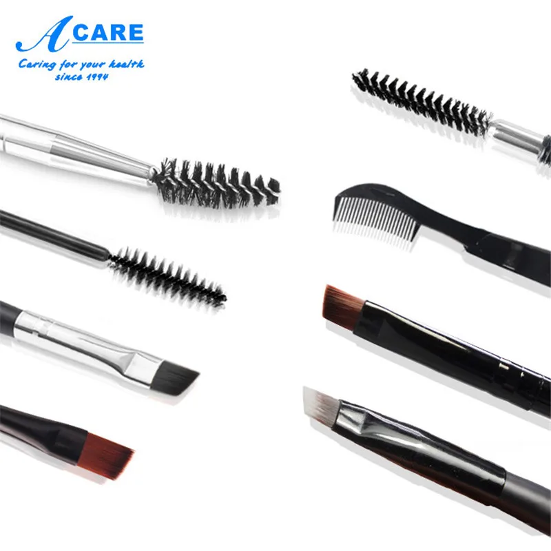 Eyebrow Brush Set Professional Double Sided Comb Spoolie Brow Mascara