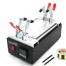 Черный металлический корпус iPhone 7-дюймовая сенсорная стеклянная Панель Экран сепаратор для iPhone SAMSUNG мобильного телефона ЖК-дисплей Разделение с общей топливной магистралью