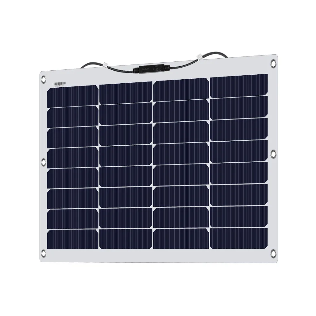 Suaoki 50 Вт полугибкая DF солнечная панель макс 600 Вт солнечное зарядное устройство Водонепроницаемая электростанция для RVs автомобилей жилых крыш Verandas