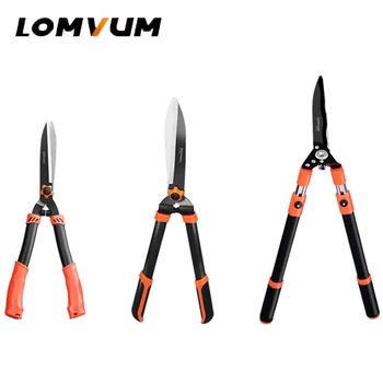 

LOMVUM Professional Hedge Shear Pruning Trim Branch Shear Sharp Fast Trimming Shear Cut fence shear Garden Scissors