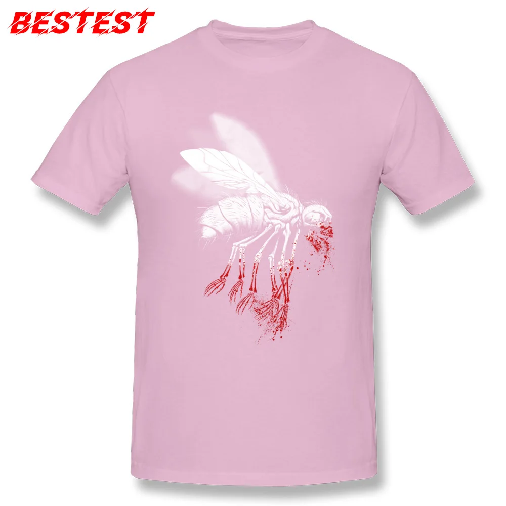 INSECT POLITICS The Fly Summer Summer 100% Cotton O-Neck Youth T Shirt Casual Tops Shirt Fashionable Short Sleeve T Shirt INSECT POLITICS The Fly pink