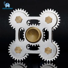 Металлический фиджет-Спиннер антистресс палец Спиннер профессиональный ручной Спиннер латунь металл для игрушки для детей и взрослых подарки