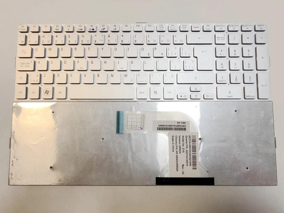  Canada Italy Hungarian Greek Bulgarian Laptop keyboard for Acer Aspire 8950 8950G 5943G 5943 5950 5