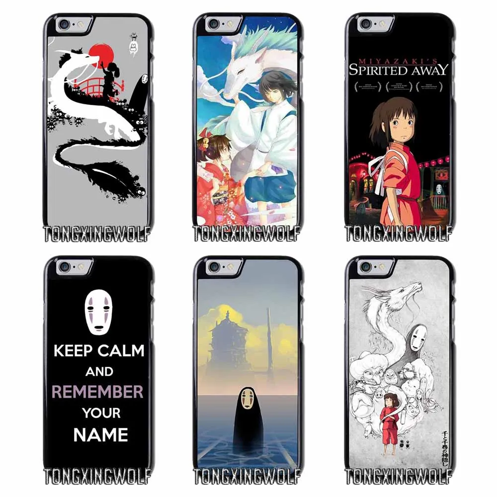 Унесенные Призраками Без лица чехол для iPhone 4s 5s SE 6S 7 8 9 плюс XR XS Max Samsung Note S4 S5 S6 S7 S8 S9