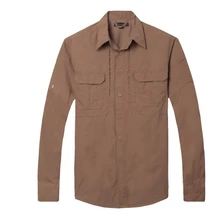 Мужская камуфляжная тактическая рубашка, армейская Военная рубашка с рукавом, быстросохнущая спортивная рубашка, Спортивная дышащая быстросохнущая одежда