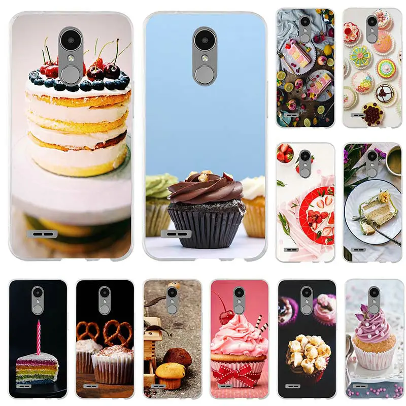 Милые шоколад кексы мягкие чехлы для телефона из ТПУ чехол LG G2 G3 MINI G4 G5 G6 K4 K7 K8 K10 2017