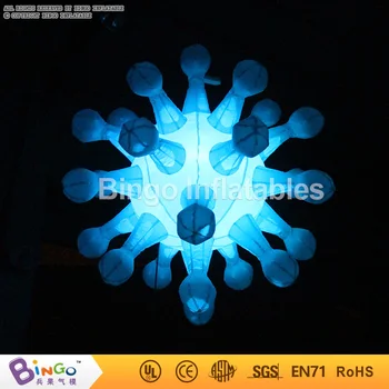

Garden Decoration Inflatable Lamp Inflatable Snowflake shape Seed Lights DIA 1.5M Hanging Light Advertising toy