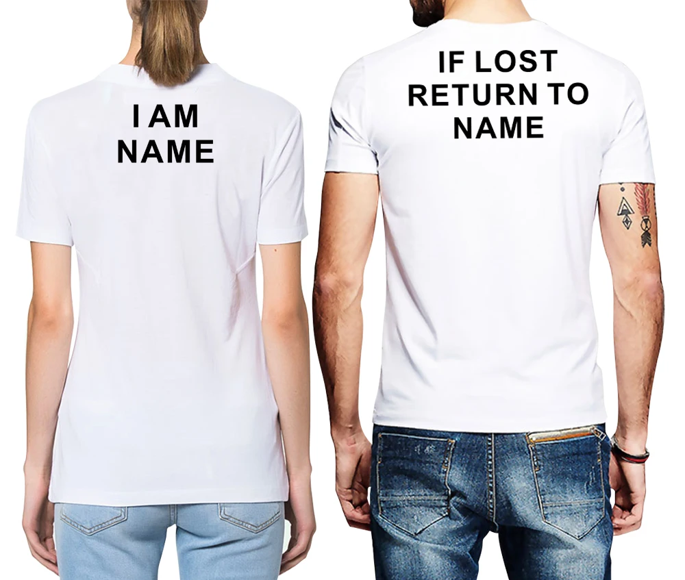 Us 14 38 20 Off Custom Back Print T Shirt If Lost Return To Name Funny Letter Printed Cotton Shirts Boyfriend Friend Lover In Us 14 38 20 Off Custom Back Print T Shirt If Lost Return To Name Funny Letter Printed Cotton Shirts Boyfriend Friend Lover In