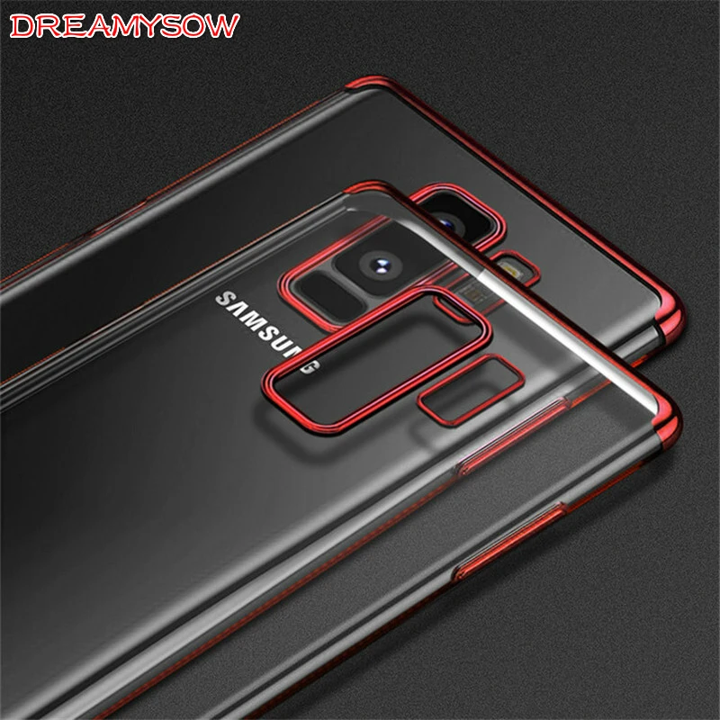 

Newest Electroplate Plating Ultra thin Soft TPU Case for Samsung Galaxy A8 2018 A3 A5 A7 2018/7/8 S9 S9Plus S8 S8Plus S7 Edge S6