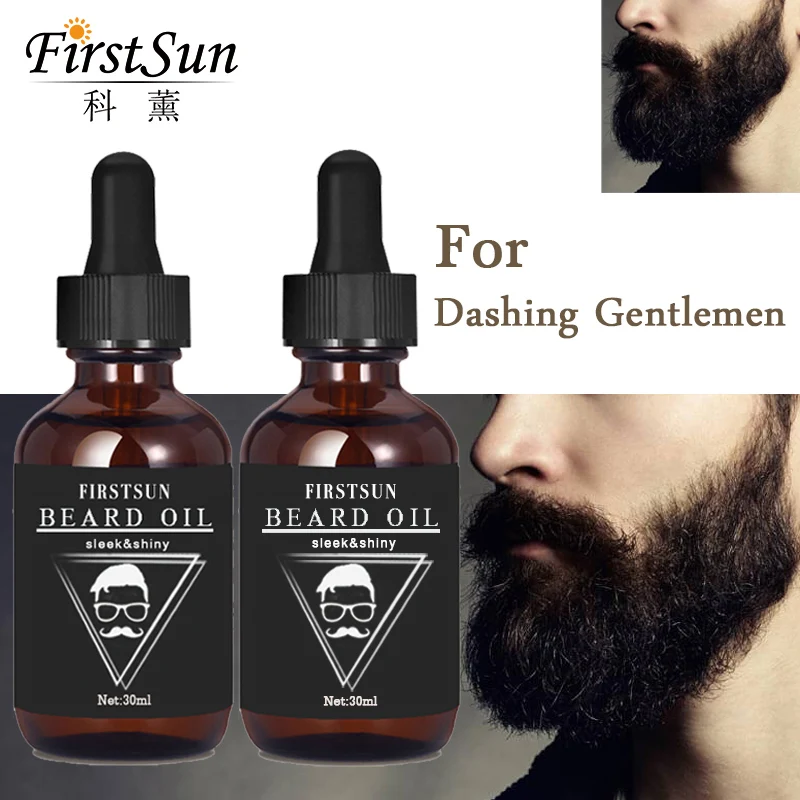 

Firstsun Beard Oil Men Moustache Moisturizing Beard Shaping Tool Oil Beard and Leave-in Conditioner Softener Hair Moisturizer