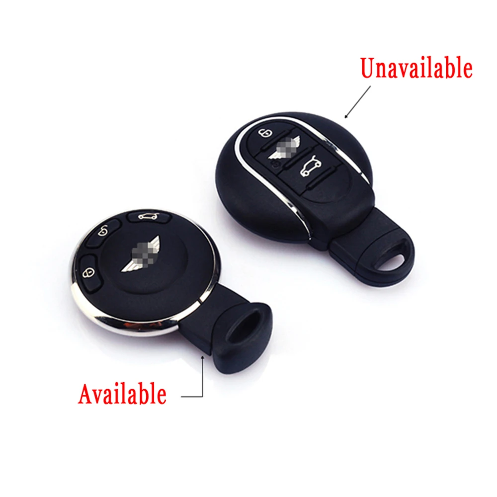 Car Key Ring Cover Aluminum Alloy for Mini Cooper JCW R55 R56 R57 R58 R59 R60 R61 Clubman Countryman