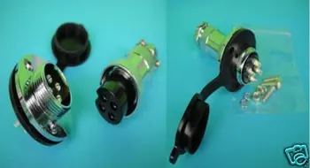 

10x Waterproof Rubber Cover 4 Pin Cable Connector P4D