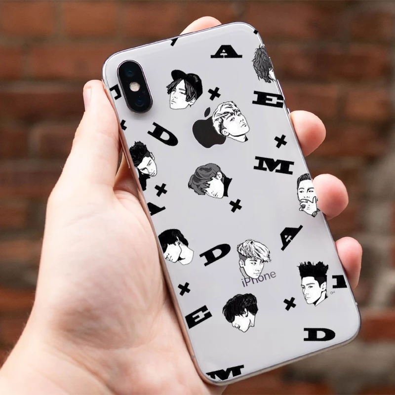 Чехол BIG BANG для iPhone XS MAX XR BIGBANG мягкий силиконовый чехол телефона 7 8 6 6S 5S SE 6SPlus 7Plus 8Plus